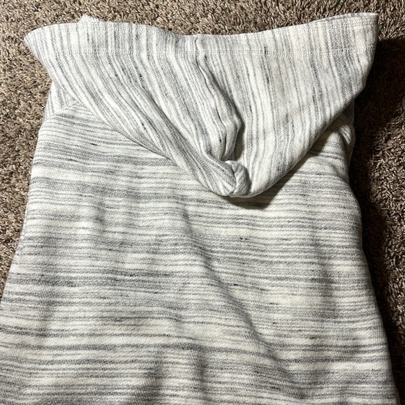 San Diego embroidered grey-and-white striped sweatshirt - Picture 6 of 6